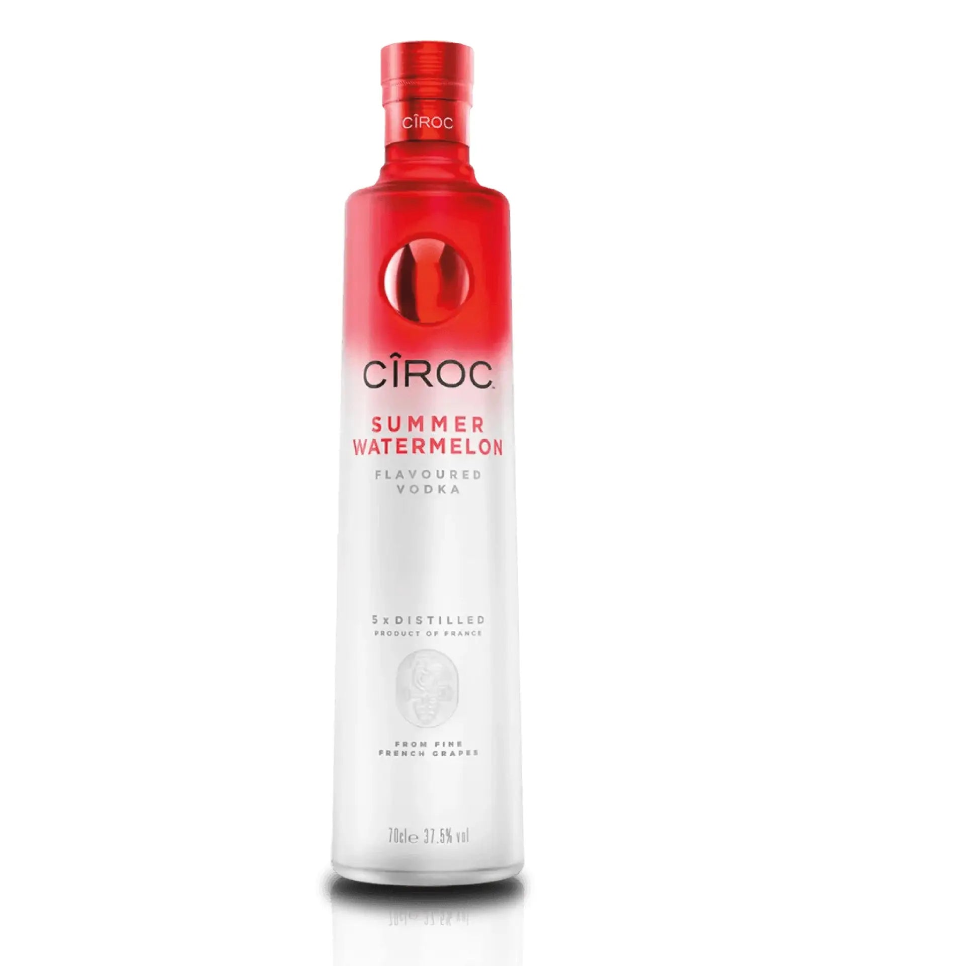 Buy CIROC Summer Watermelon vodka, red and white bottle, premium distilled spirit