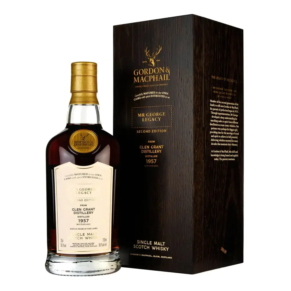 Gordon Amp Macphail Mr George Legacy Glen Grant Distillery Second Edition Vintage 1957 700Ml Bottle Image