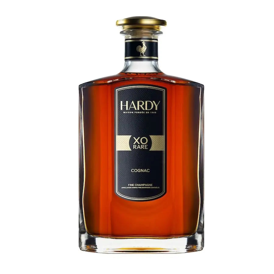Buy HARDY XO Rare Cognac 700ml luxury bottle with gold and black label