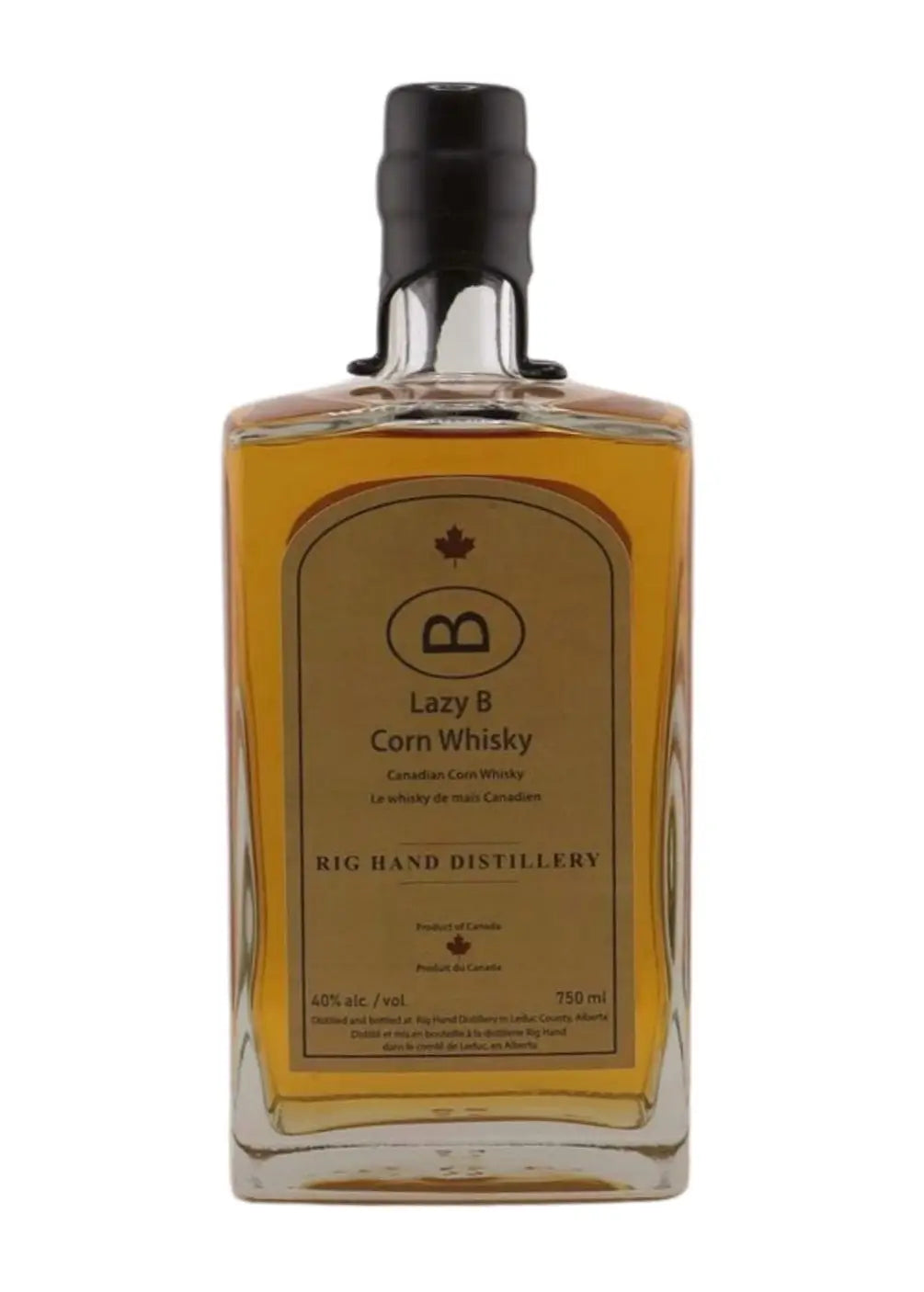 Rig Hand Lazy B Canadian Corn Whisky 750Ml Bottle Image