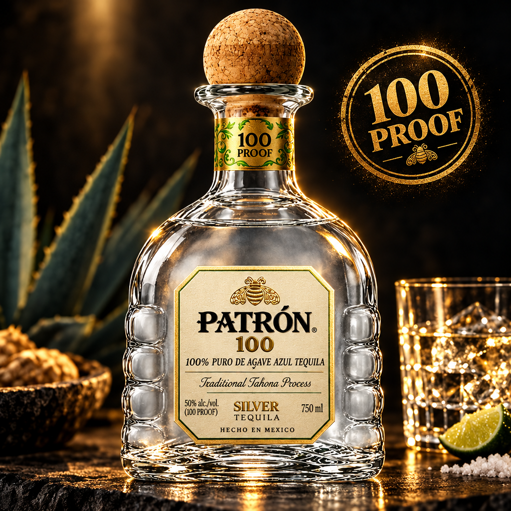 Patron 100 (ABV 50%) 750mL