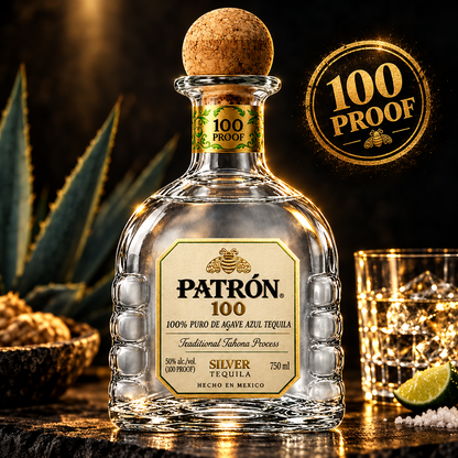 Patron 100 (ABV 50%) 750mL