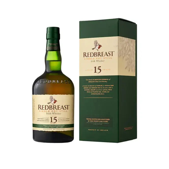 Redbreast 15 Year Old Irish Whisky 750Ml Bottle Image