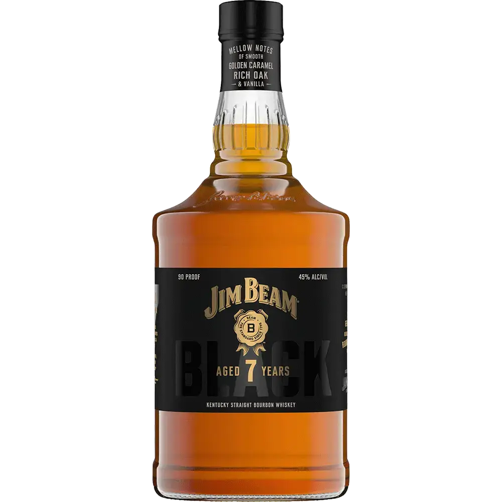 Jim Beam Black 7 Year Old Kentucky Straight Bourbon Whiskey 750Ml Bottle Image