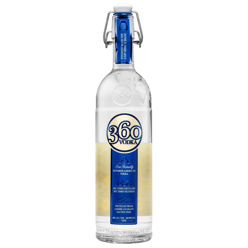 360 Eco Luxury Vodka 750Ml Bottle Image