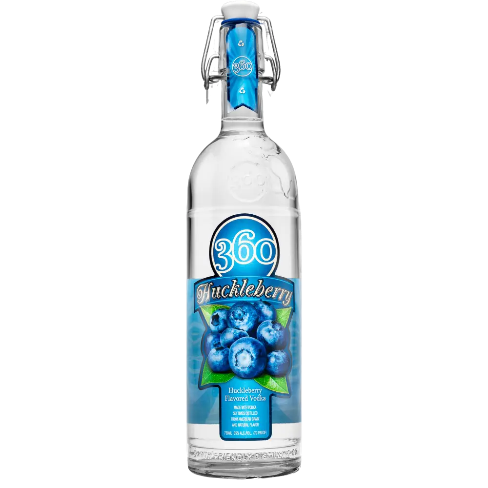 360 Huckleberry Vodka 750Ml Bottle Image