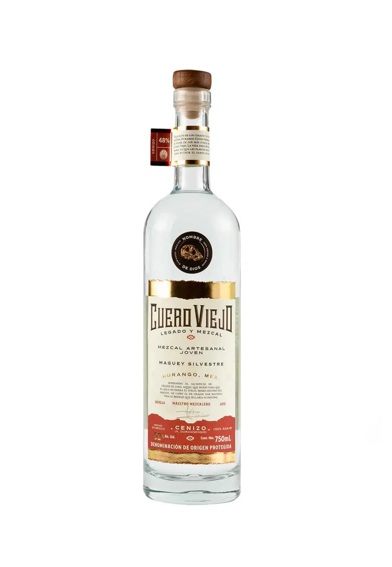 Cuero Viejo Cenizo Mezcal 750Ml Bottle Image