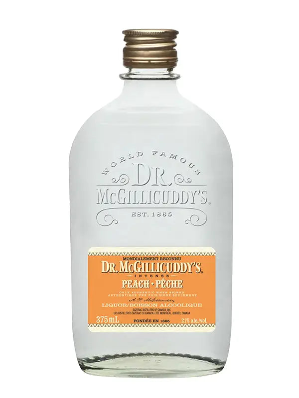 Dr Mcgillicuddy S Peach Schnapps 375Ml Bottle Image