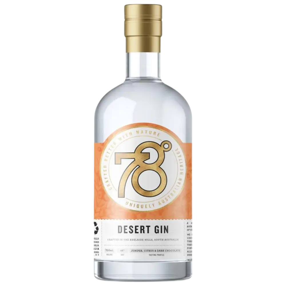 78 Degrees Desert Gin 700Ml Bottle Image