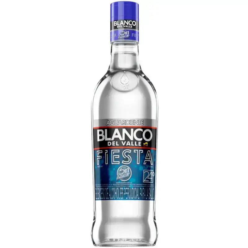 Aguardiente Del Valle Sin Azucar Fiesta 1000Ml Bottle Image