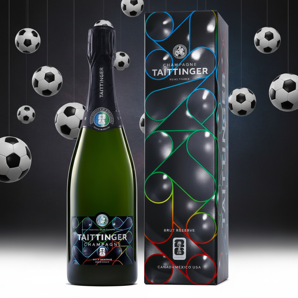 Taittinger Brut Reserve 2026 Fifa World 750mL
