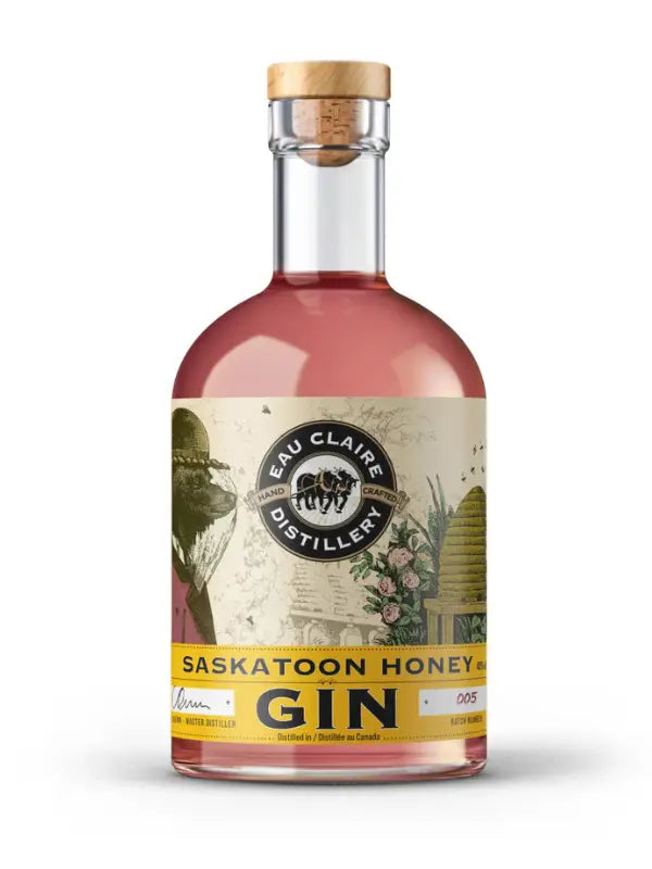 Eau Claire Saskatoon Honey Gin 750Ml Bottle Image
