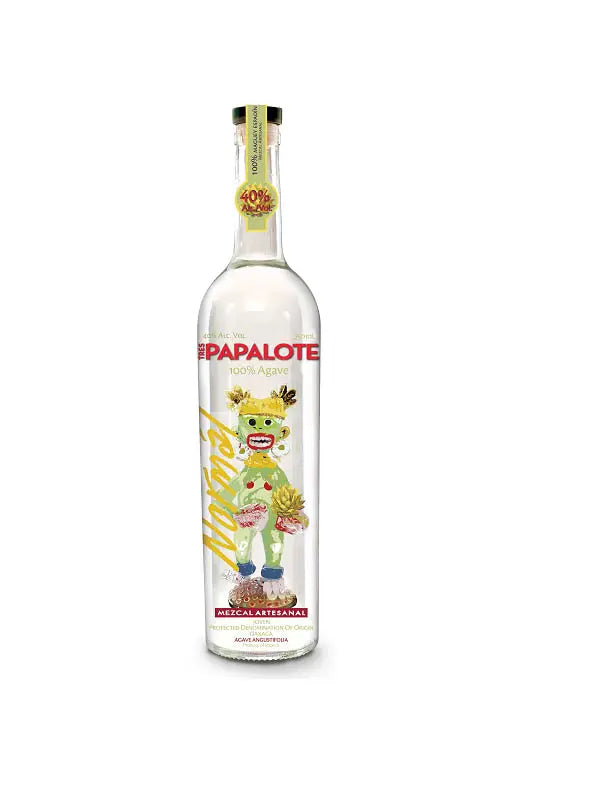 Tres Papalote Mezcal 750Ml Bottle Image