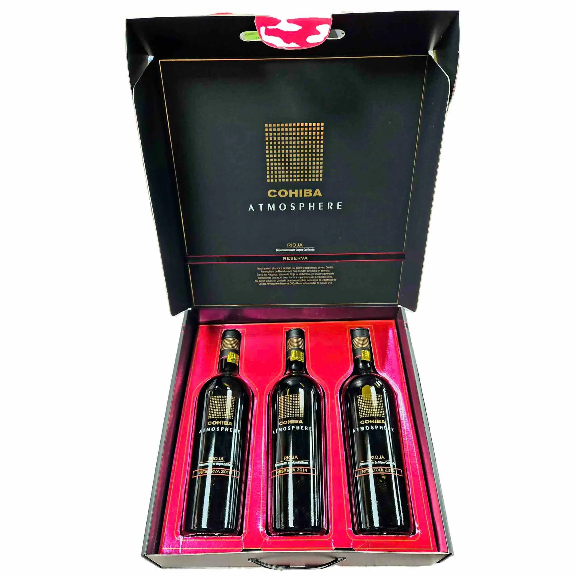 Cohiba Atmosphere Reserva Rioja Doc 3X750Ml Bottle Image