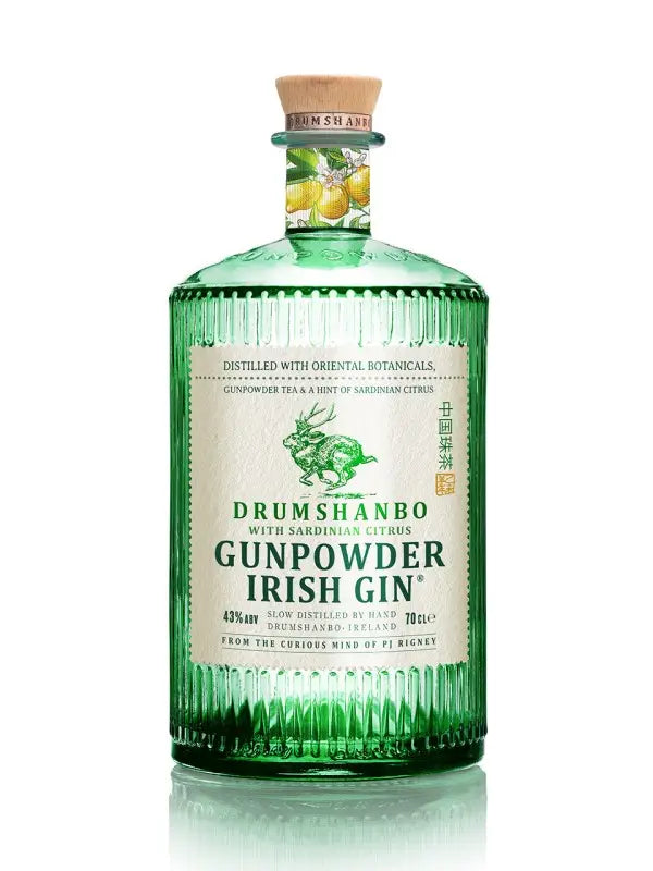 Drumshanbo Gunpowder Sardinian Citrus Gin 700Ml Bottle Image
