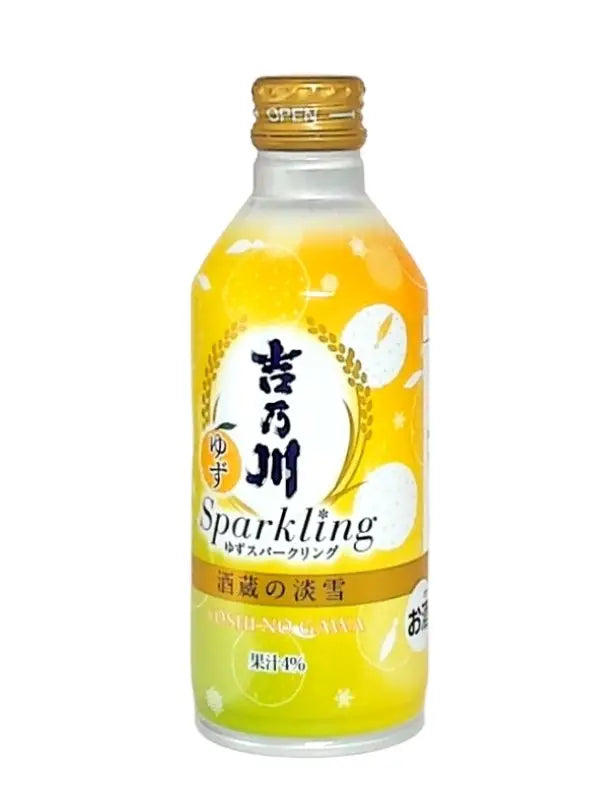 Yuzu Sparkling Sake 300Ml Bottle Image
