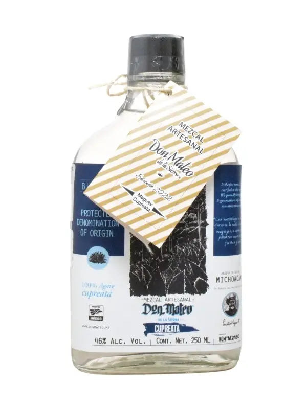 Don Mateo Mezcal Cupreata Flask 250Ml Bottle Image