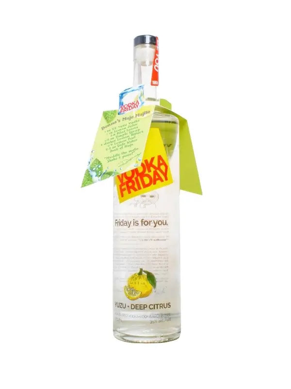 Vodka Friday Yuzu Deep Citrus Vodka 750Ml Bottle Image