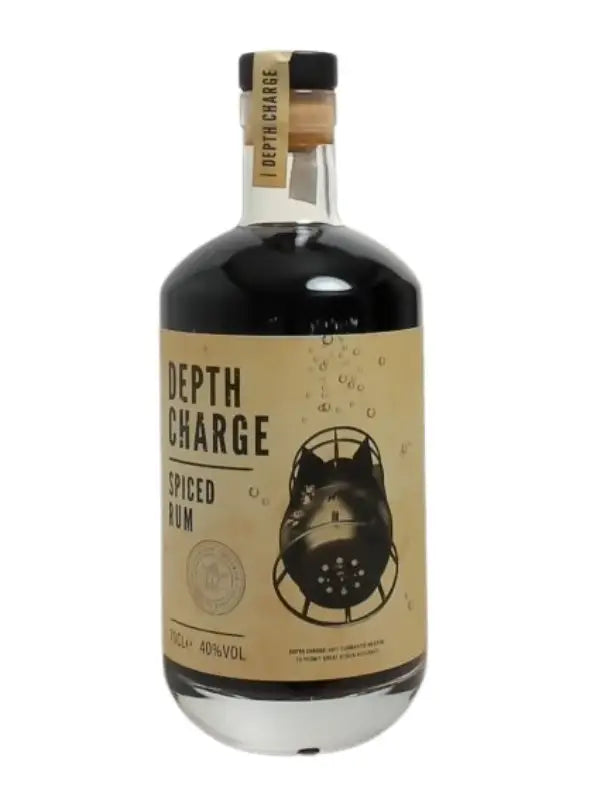 Depth Charge Spiced Rum 700Ml Bottle Image