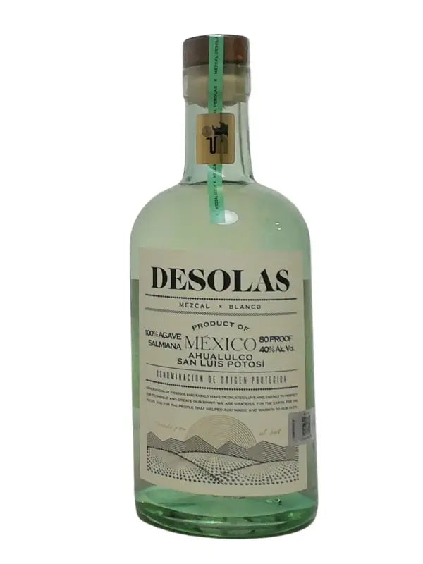 Desolas Mezcal 750Ml Bottle Image