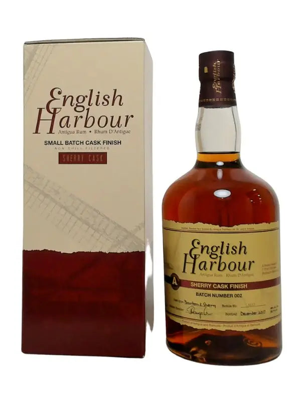 English Harbour Sherry Cask Finish Rum 750Ml Bottle Image