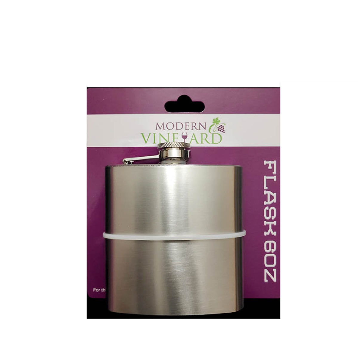 Silver Flask 6 Oz (Set of 6)