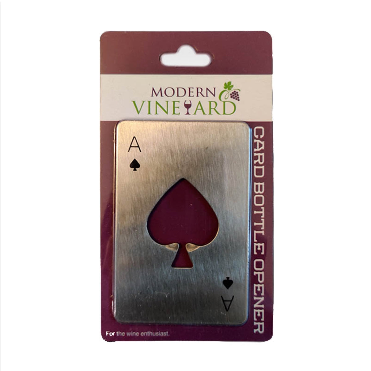 Ace Bottle Opener Metal Card (Set of 12)