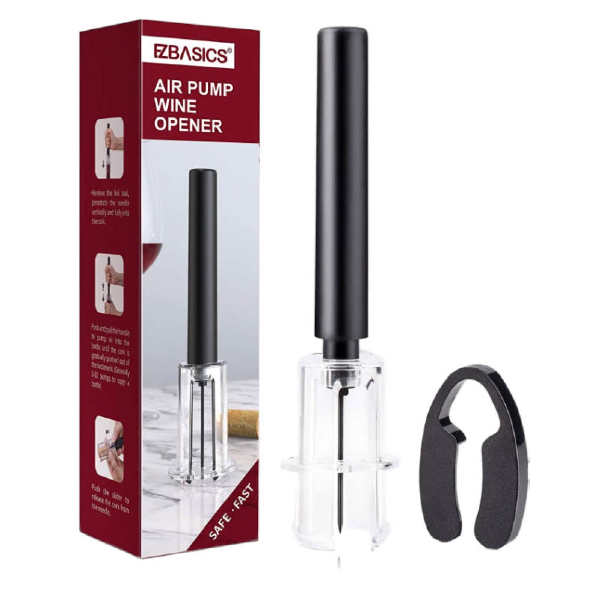Air Pump Wine Bottle Opener (Set of 2)