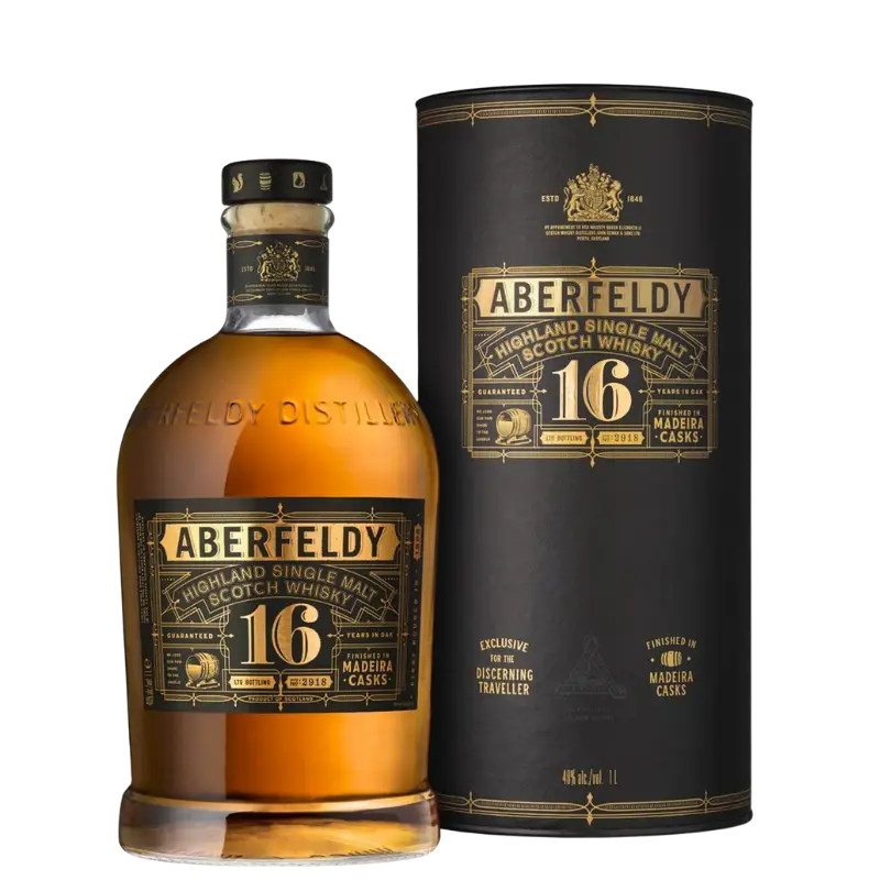 Aberfeldy 16 Year Old Madeira Cask 1L Bottle Image
