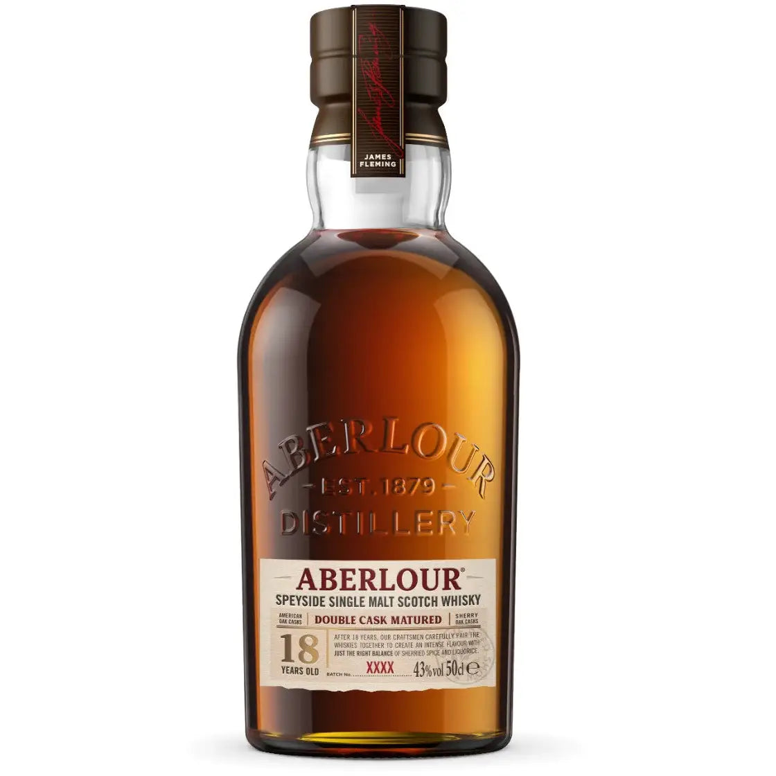 Buy Aberlour 18YO Speyside single malt Scotch whisky, double cask matured, 18 years old