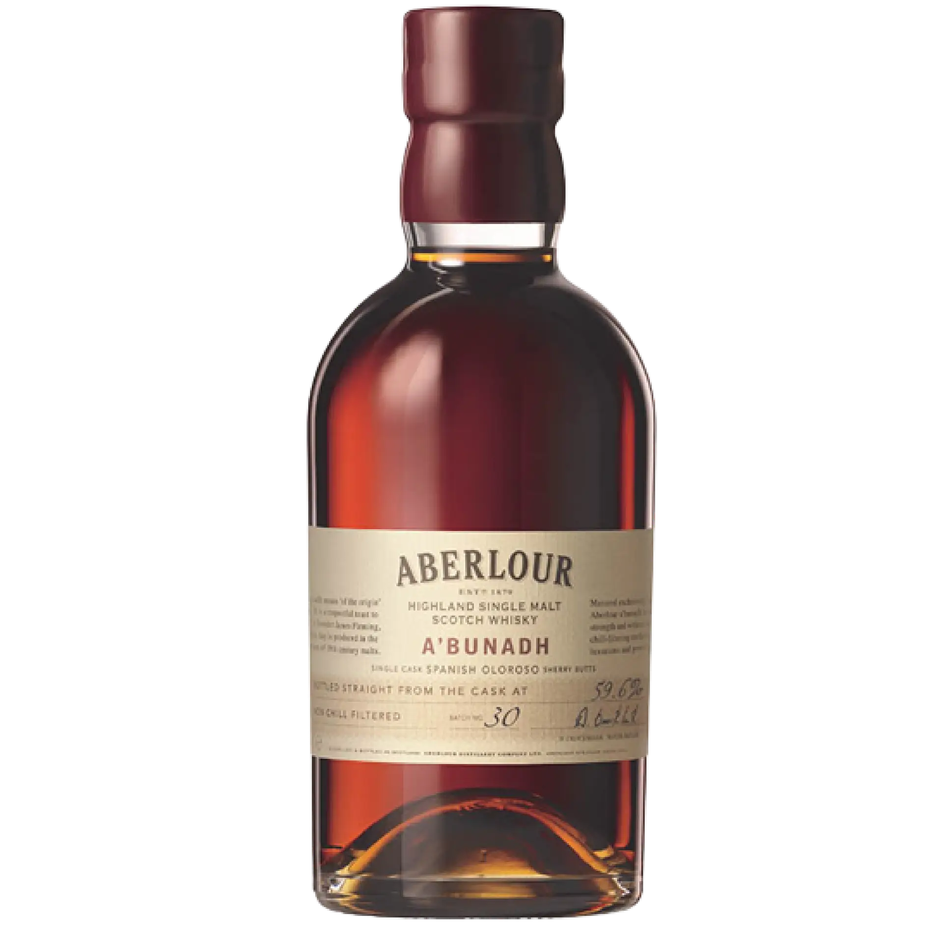 Buy Aberlour A'Bunadh single malt Scotch whisky 750mL bottle online