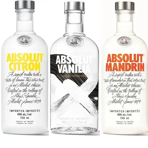 Absolut Mixed Vodka Case 12 X 750Ml Bottle Image