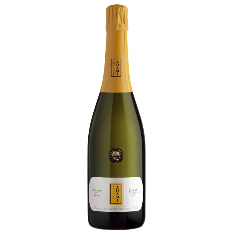 Buy Adami Garbel Brut Prosecco DOC Treviso 750mL sparkling wine bottle