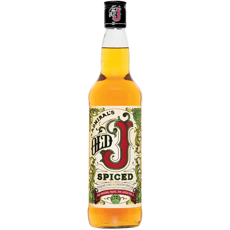 Admiral S Old J Spiced Rum 750Ml Bottle Image