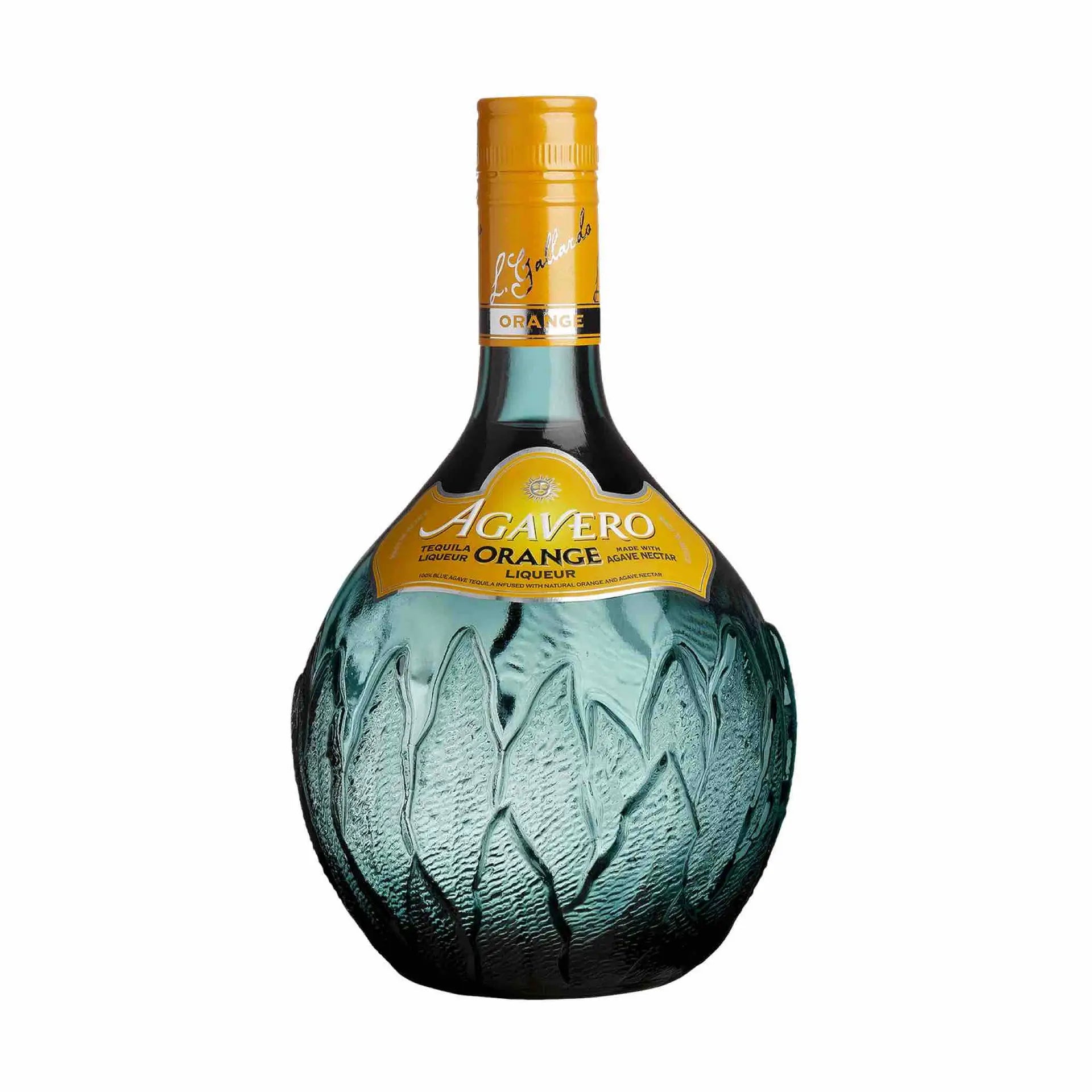 buy Agavero Orange Liqueur 750mL, premium citrus tequila liqueur in decorative bottle