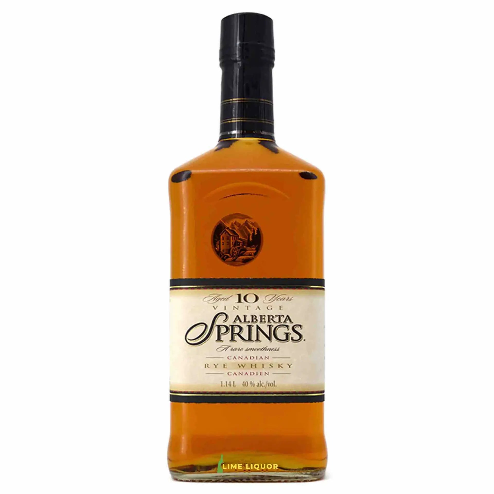 Buy Alberta Springs 10 Year Old Rye Whisky 1.14L, Canadian whisky bottle