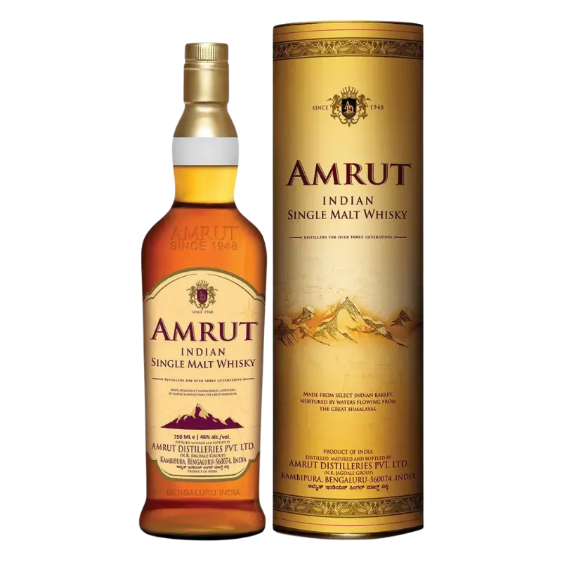 Amrut Indian Single Malt Whisky 700Ml Bottle Image