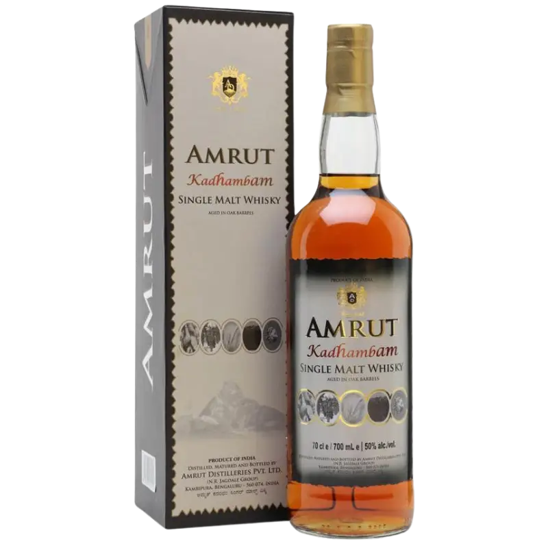 Amrut Kadhambam Single Malt Whisky 700Ml Bottle Image