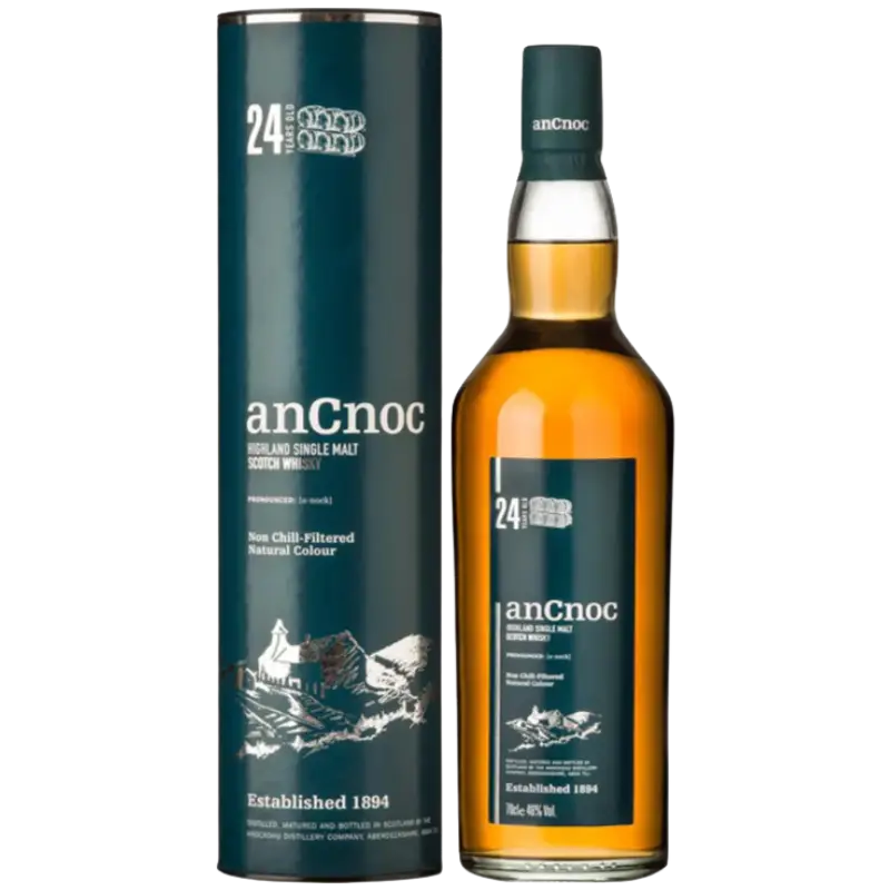 Ancnoc 24 Year Old Single Malt Scotch Whisky 700Ml Bottle Image