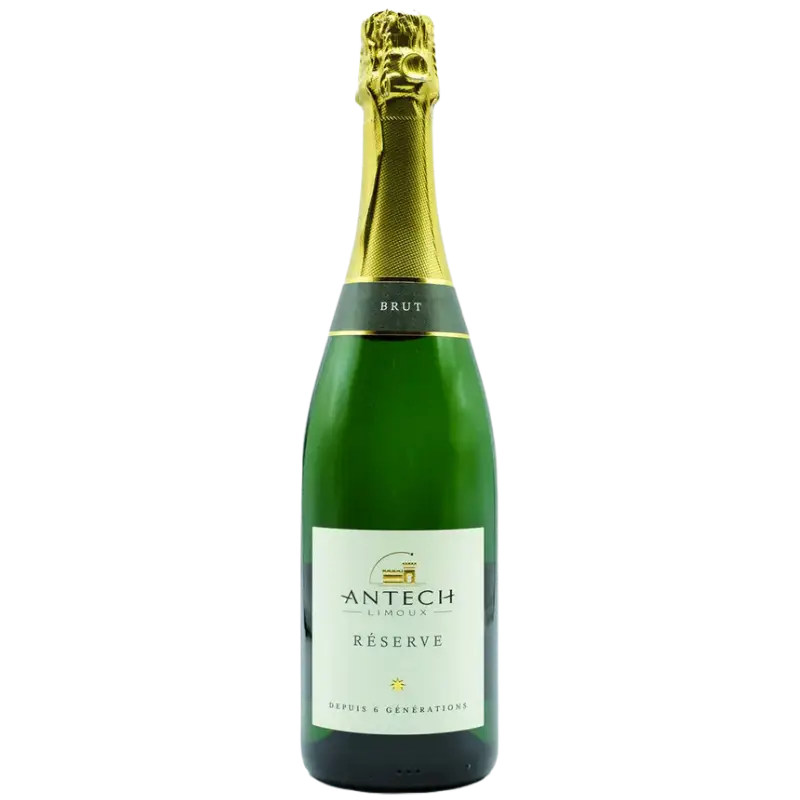 Buy Antech Blanquette De Limoux Brut Reserve 750mL sparkling wine bottle