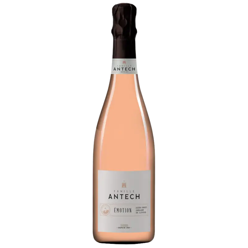 Buy Antech Cremant De Limoux Rose Emotion 750mL sparkling wine bottle