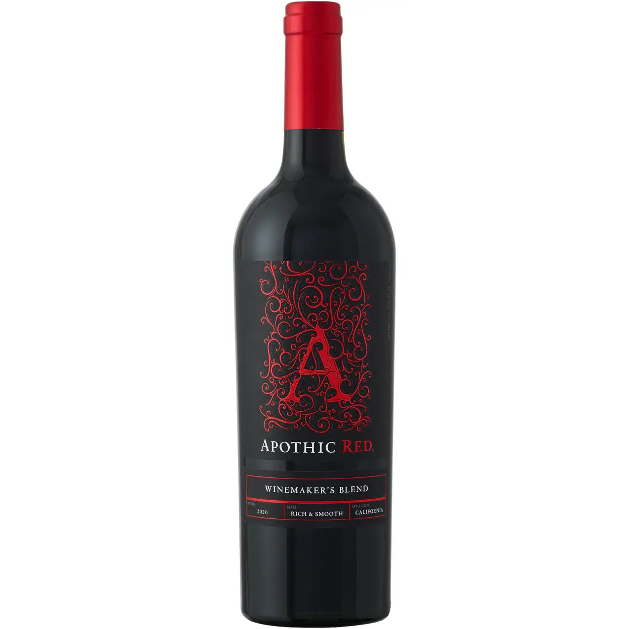 buy Apothic Red wine bottle, rich smooth red wine with decorative label, California wine