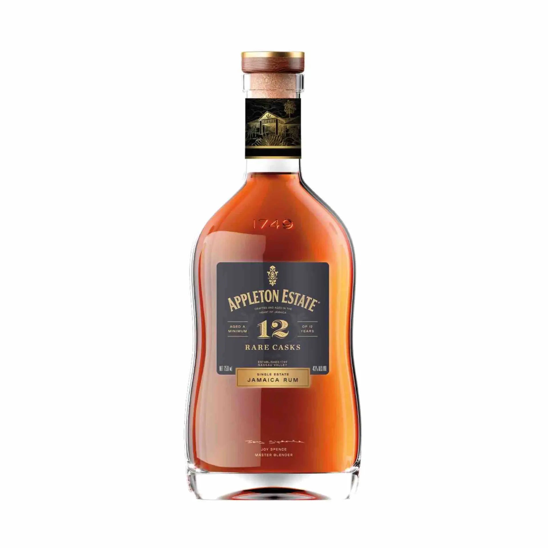 buy Appleton Estate 12 Year Rare Casks Jamaica Rum 750mL, aged spirits bottle