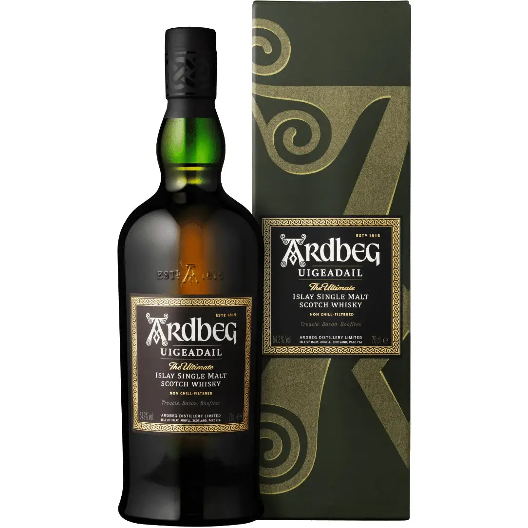 buy Ardbeg Uigeadail Islay single malt Scotch whisky bottle with box