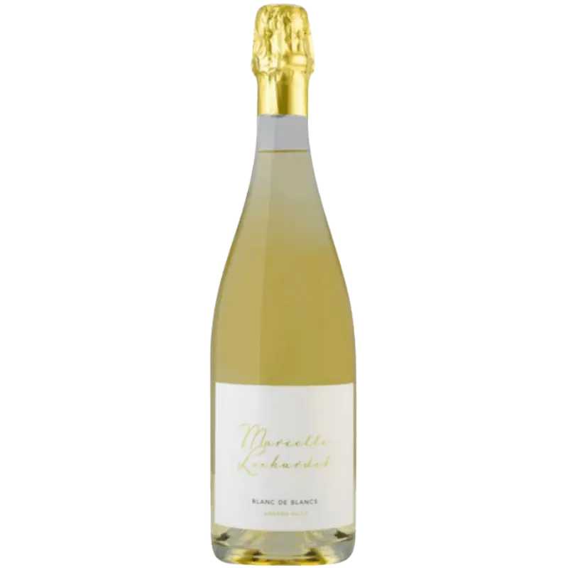 buy Armand Heitz Cremant De Bourgogne Fut De 750mL, sparkling wine bottle with gold foil
