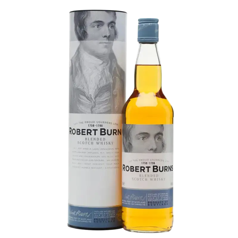 Arran Robert Burns Blended Scotch Whisky 700Ml Bottle Image