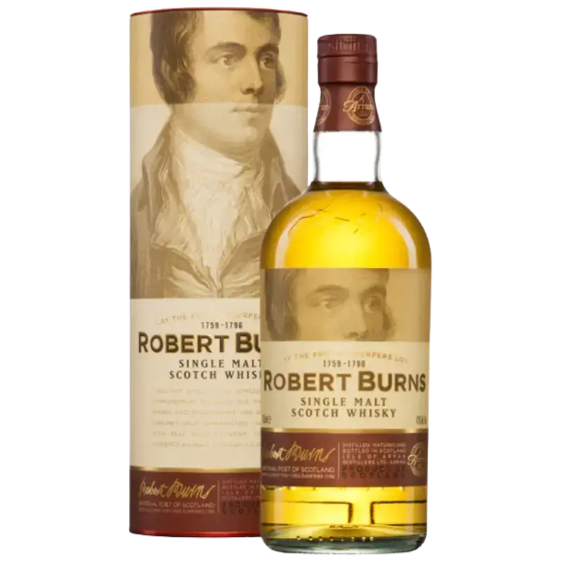 Arran Robert Burns Single Malt Scotch Whisky 700Ml Bottle Image