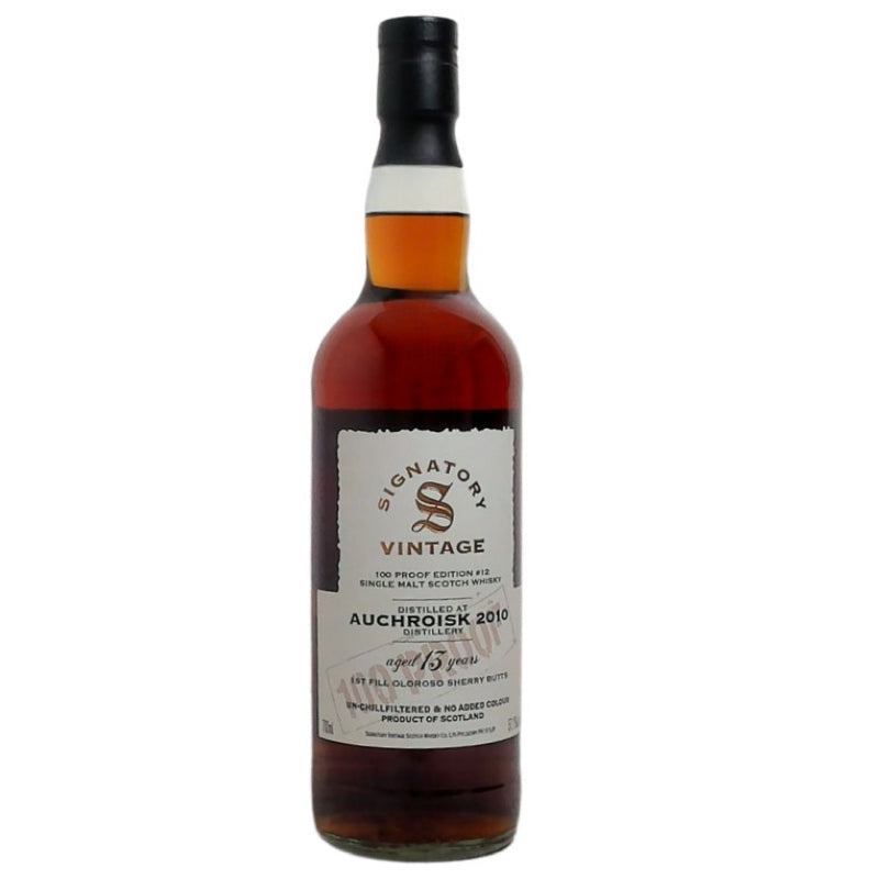 Auchroisk 13 Year Single Malt Scotch Whisky Signatory Vintage