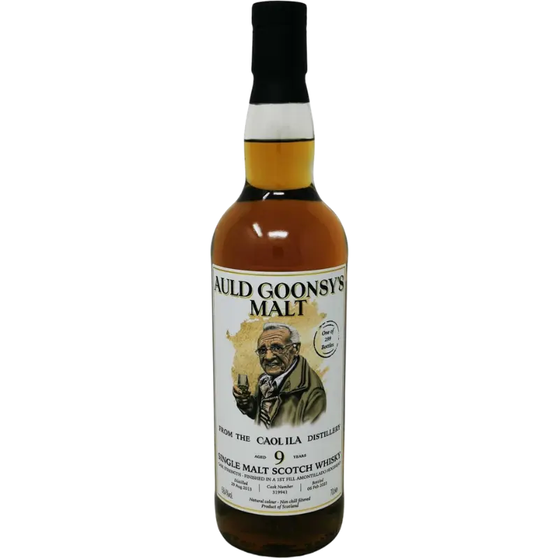 Auld Goonsy S Malt Caol Ila 2013 Vintage 700Ml Bottle Image
