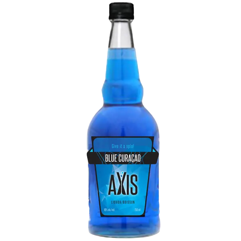 Axis Blue Curacao 750Ml Bottle Image